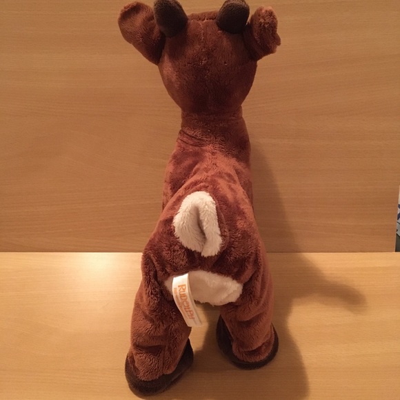 Rudolph the Red Nosed Reindeer Doll Animated Musical Broken Toy for Holiday Xmas - Picture 3 of 4